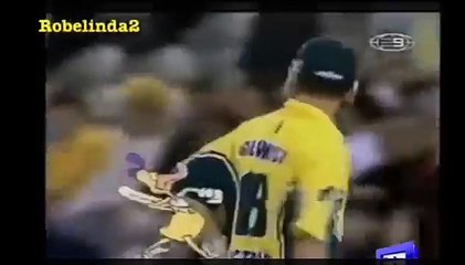 wasim akram double swing bowling in australia