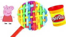 Play Doh Rainbow Lollipop Wonderful Very Licorice Peppa Pig Funny Video for Kids