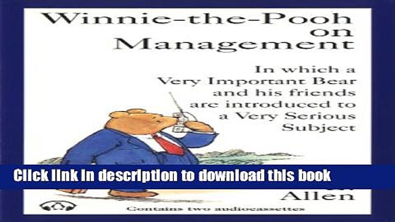 Download Winnie the Pooh on Management PDF Free