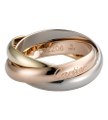 Trinity de Cartier Ring 18K White-gold, Yellow-gold and Pink-gold
