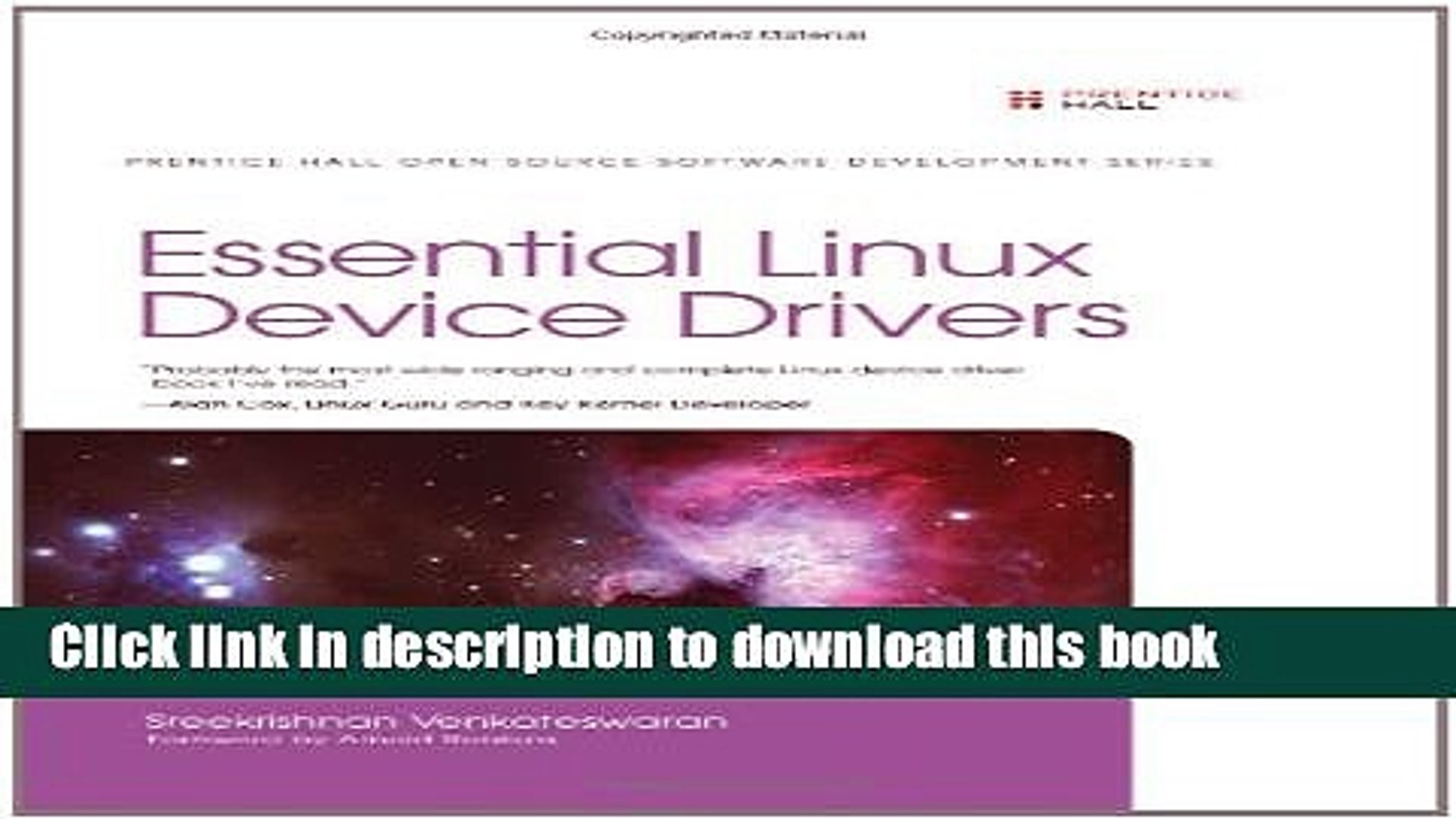 Essential Linux Device Drivers