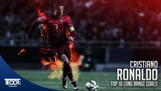 Cristiano Ronaldo - Top 10 Insane Long Range Goals -HD-