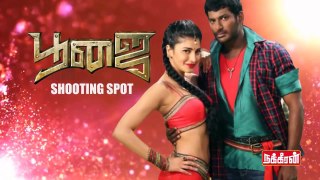 Vishal Shruthi Haasan Starring Poojai Shooting Spot! - NAKKHEERAN WEBTV