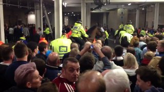 Leeds fans comin out of Newcastle game 25/9/13