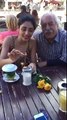 Golshifteh Farahani 's birthday with Behzad Farahani