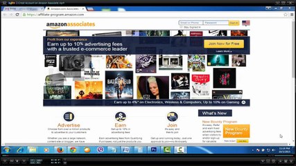 কিভাবে অ্যামাজনে অ্যাফিলিয়েট  একাউন্ট করবেন