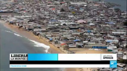 Liberia : l'immense bidonville de West Point dévasté par la mer