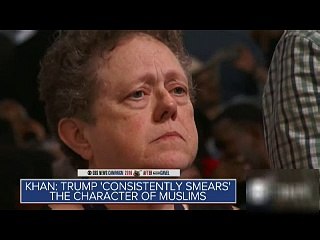 Father of fallen U.S. soldier asks Trump to read constitution