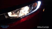 2016 Honda Civic AT NIGHT Interior and Exterior in 4K