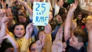 25 lat RMF FM. Nasz dziennikarz w szkole