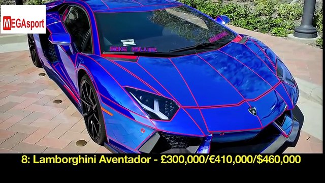 Машины футболистов. Самые ДОРОГИЕ МАШИНЫ лучших в мире футболистовMachine players. The most EXPENSIVE CARS the world's