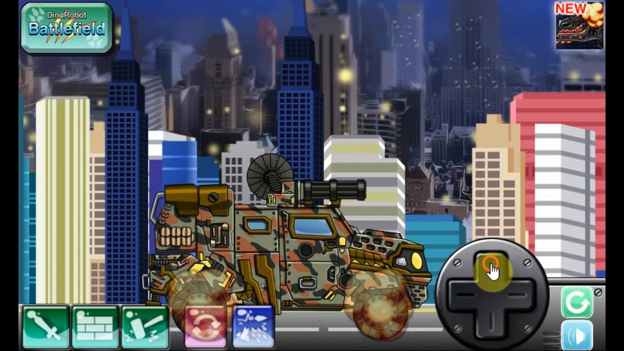 Game lắp ráp robot biến hình cho bé