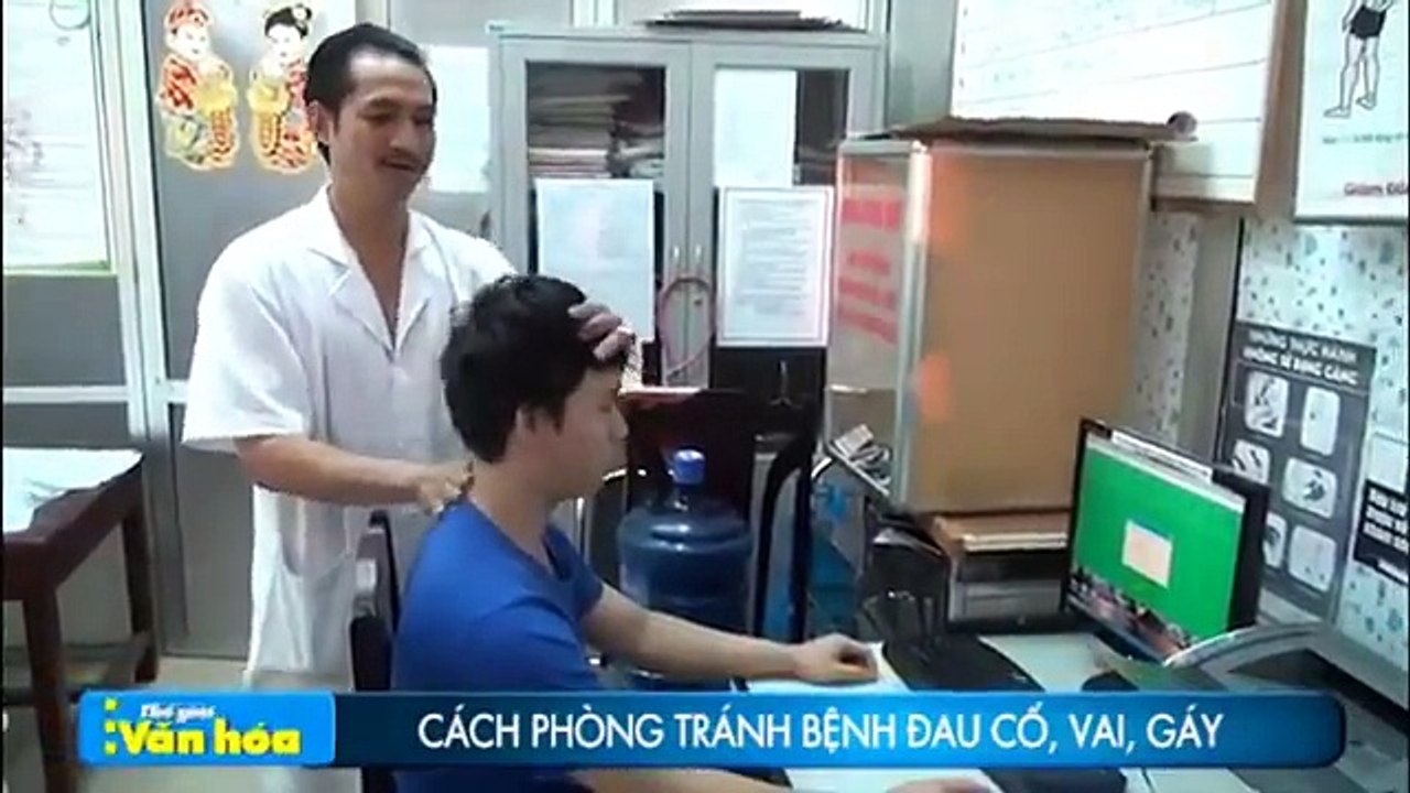 Bài tập đơn giản cho bệnh đau cổ, vai, gáy...