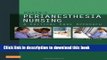 [Read PDF] Drain s PeriAnesthesia Nursing: A Critical Care Approach Ebook Online