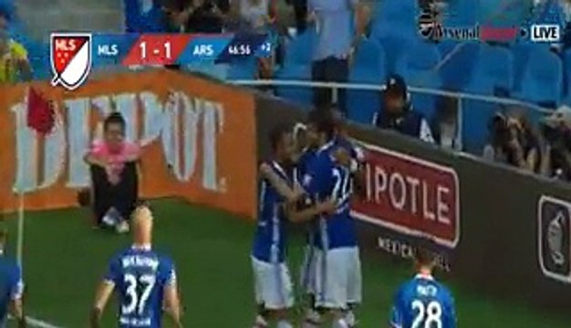 1-1 Didier Drogba Goal - MLS All Stars vs Arsenal - Friendly Match 28.07.2016