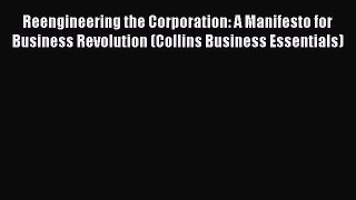 DOWNLOAD FREE E-books  Reengineering the Corporation: A Manifesto for Business Revolution (Collins