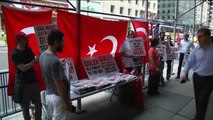 Fetö Elebaşı Gülen'i Protesto İçin New York'ta Buluştular