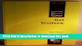 Read Tort: Textbook Ebook Free