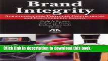 Read Brand Integrity: Strategies for Fighting Contraband and Counterfeit Goods Ebook Online