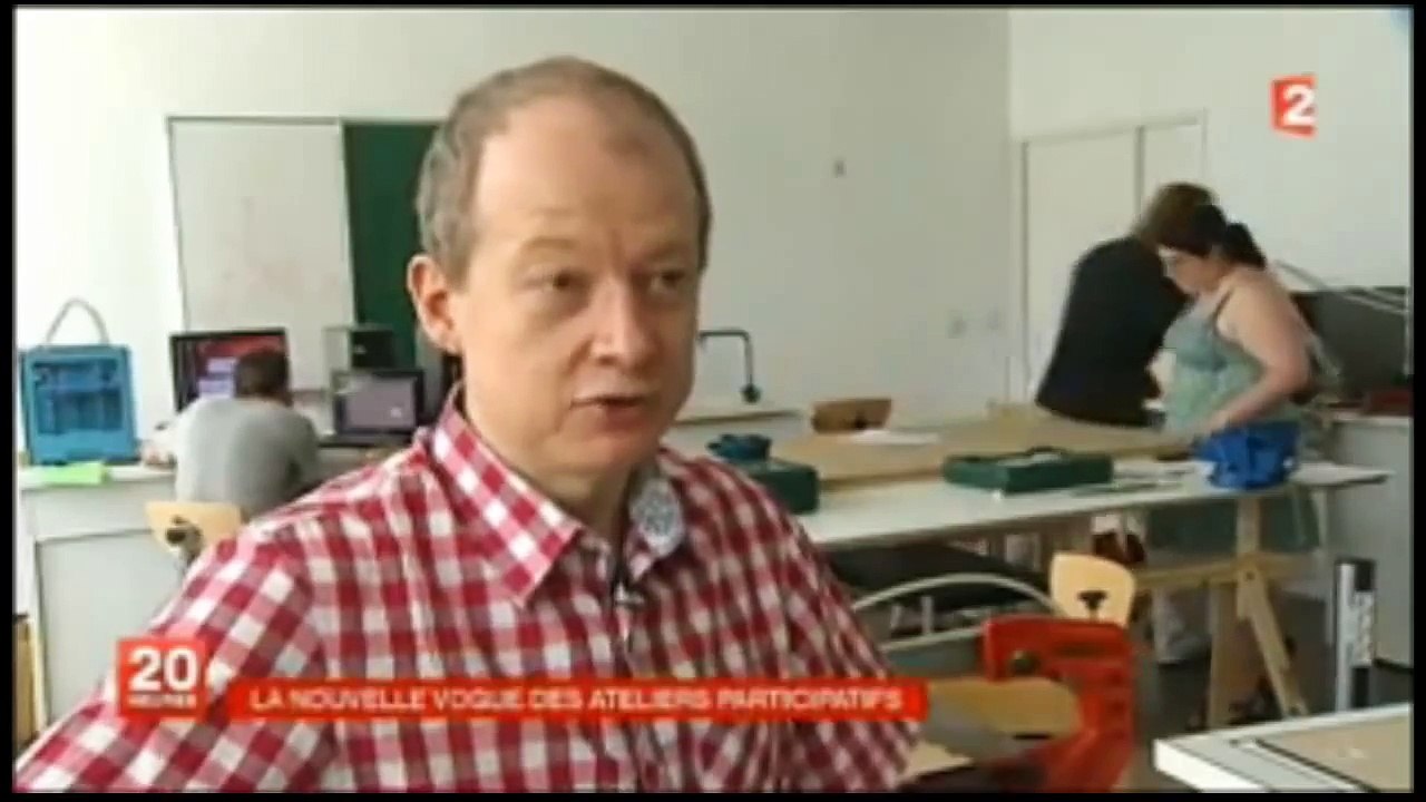 JT-france2-20h-22-08-2012 - Les Fablabs (#Faclab)