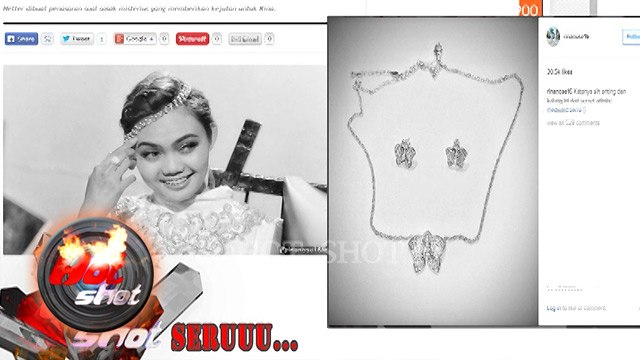 Hot Shot Seruuu: Rina Nose Pamer Hadiah dari Pengagum Rahasia - Hot Shot 29 Juli 2016