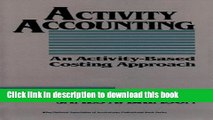 [PDF] Activity Accounting: An Activity-Based Costing Approach (Wiley/Institute of Management