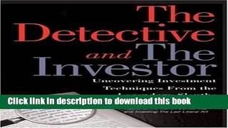 [PDF] The Detective and the Investor: Uncovering Investment Techniques from Legendary Sleuths