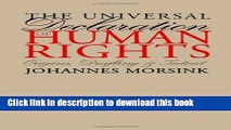 Download The Universal Declaration of Human Rights: Origins, Drafting, and Intent PDF Free