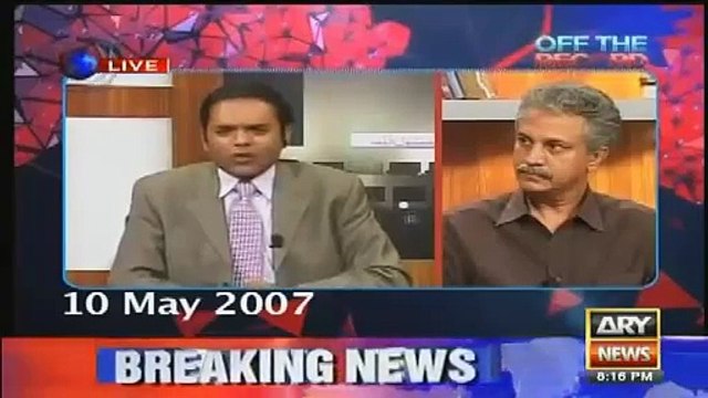 Intense Fight Between Kashif Abbasi and Aamir Liaquat in a Live Show