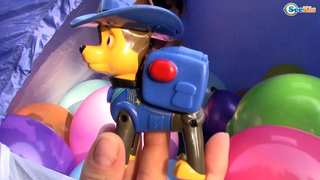 Щенячий Патруль Сюрпризы в Шариках Игрушки Щенячий Патруль Paw Patrol Toy Unboxing Surprise