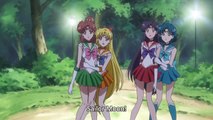 Sailor Moon Crystal 28- Haruka kisses Usagi