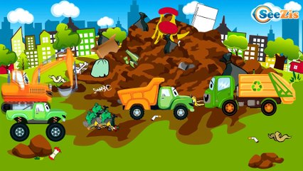 Kids Cartoon - Racing Cars with Emergency Vehicles - The Ambulance. Car Cartoons for children