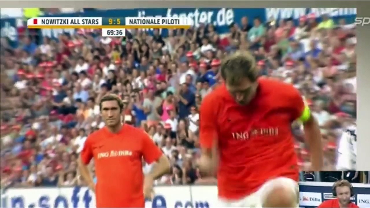 Dirk Nowitzki imite le penalty raté de Simone Zaza !