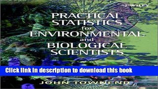 [PDF] Practical Statistics for Environmental and Biological Scientists Download Full Ebook