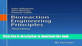 Read Bioreaction Engineering Principles  Ebook Free