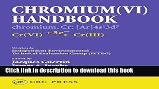 [PDF] Chromium(VI) Handbook Read Full Ebook