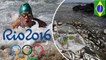 Olympic athletes told to keep mouths closed in contaminated Rio water