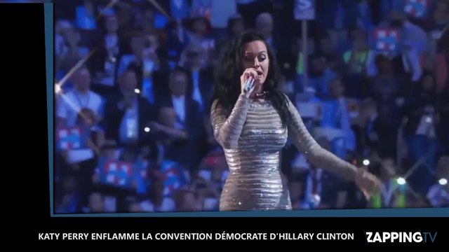 Katy Perry enflamme la cérémonie d’investiture d’Hillary Clinton (Vidéo)