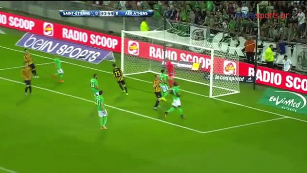 Σεντ Ετιέν vs ΑΕΚ : 0-0 (HL)
