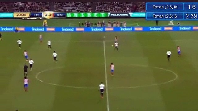 Mason Ryan big chance HD - Tottenham Hotspur vs Atletico Madrid International Champions Cup 29.07.2016 HD