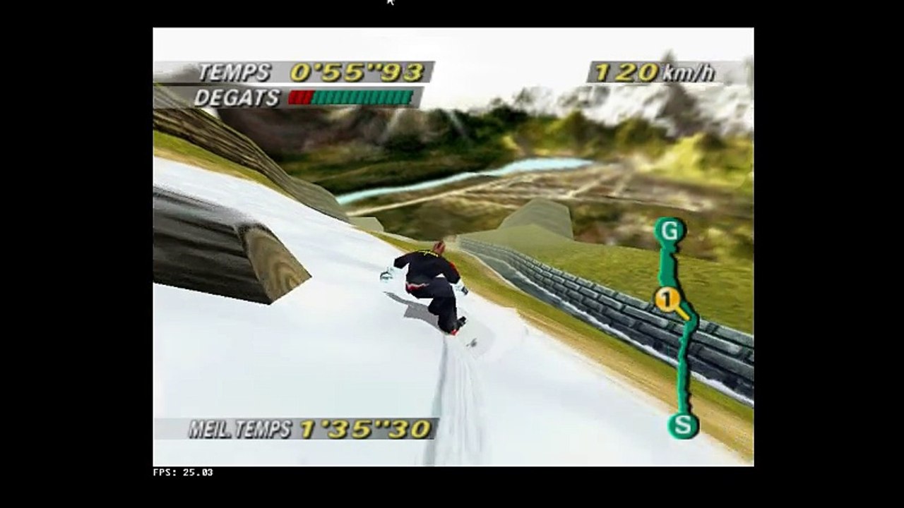 [N64] 1080 Snowboarding - Mountain Village - 1'33"35