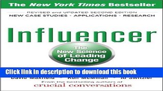 Read Books Influencer: The New Science of Leading Change, Second Edition ebook textbooks