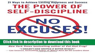 Read Books No Excuses!: The Power of Self-Discipline ebook textbooks