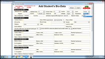 How to add students record in Eduplus School management Software