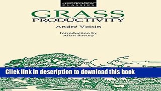 Download Grass Productivity PDF Free