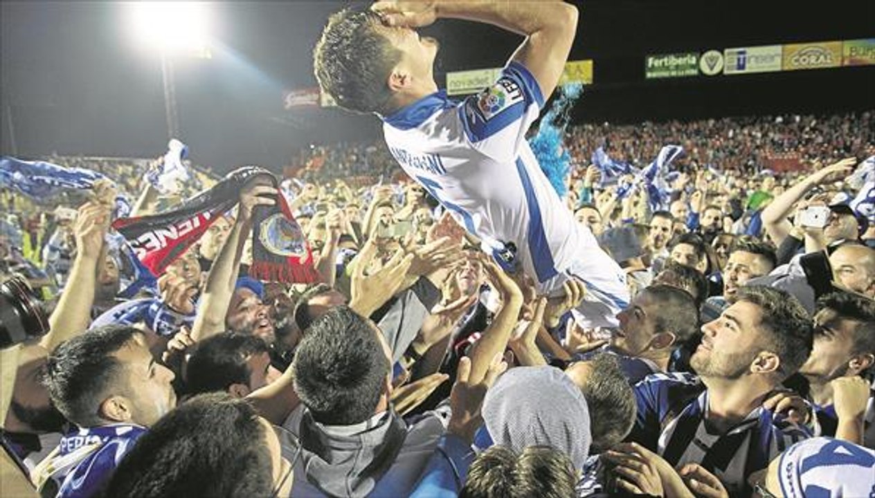 EL "LEGA" GANA AL MIRANDÉS Y SUBE A PRIMERA DIVISIÓN