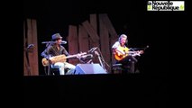 VIDEO. Parthenay : Titi Robin et Medhi Nassouli envoûtent le palais des Congrès pour le festival De bouche à oreille.