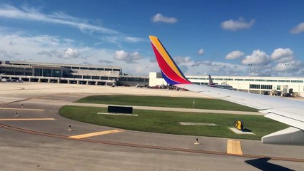 Download Video: Southwest Airlines 737-700 Pushback, Taxi, Takeoff from Fort Myers