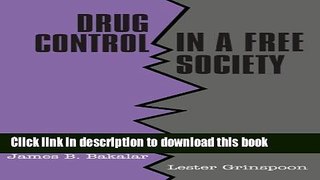 [PDF] Drug Control in a Free Society [Read] Online