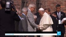 Pope in Poland: pontiff meets Holocaust survivors in Auschwitz